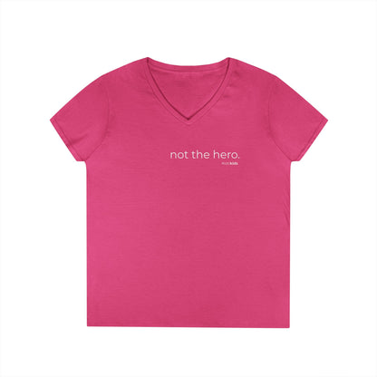 The One Who Saves Tee - הַמּוֹשִׁיעַ — HaMoshia | V-Neck