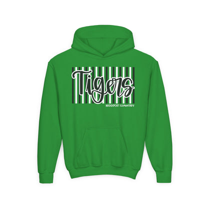 BPE YOUTH Stripe Hooded Sweatshirt