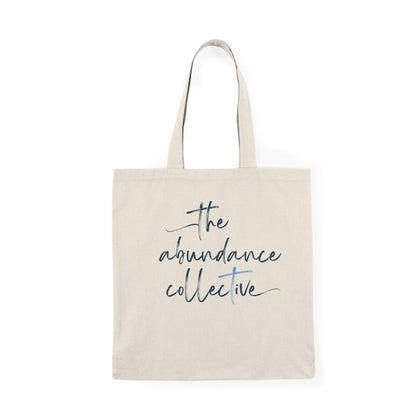 Abundance Collective Cotton Tote: Carry What Matters