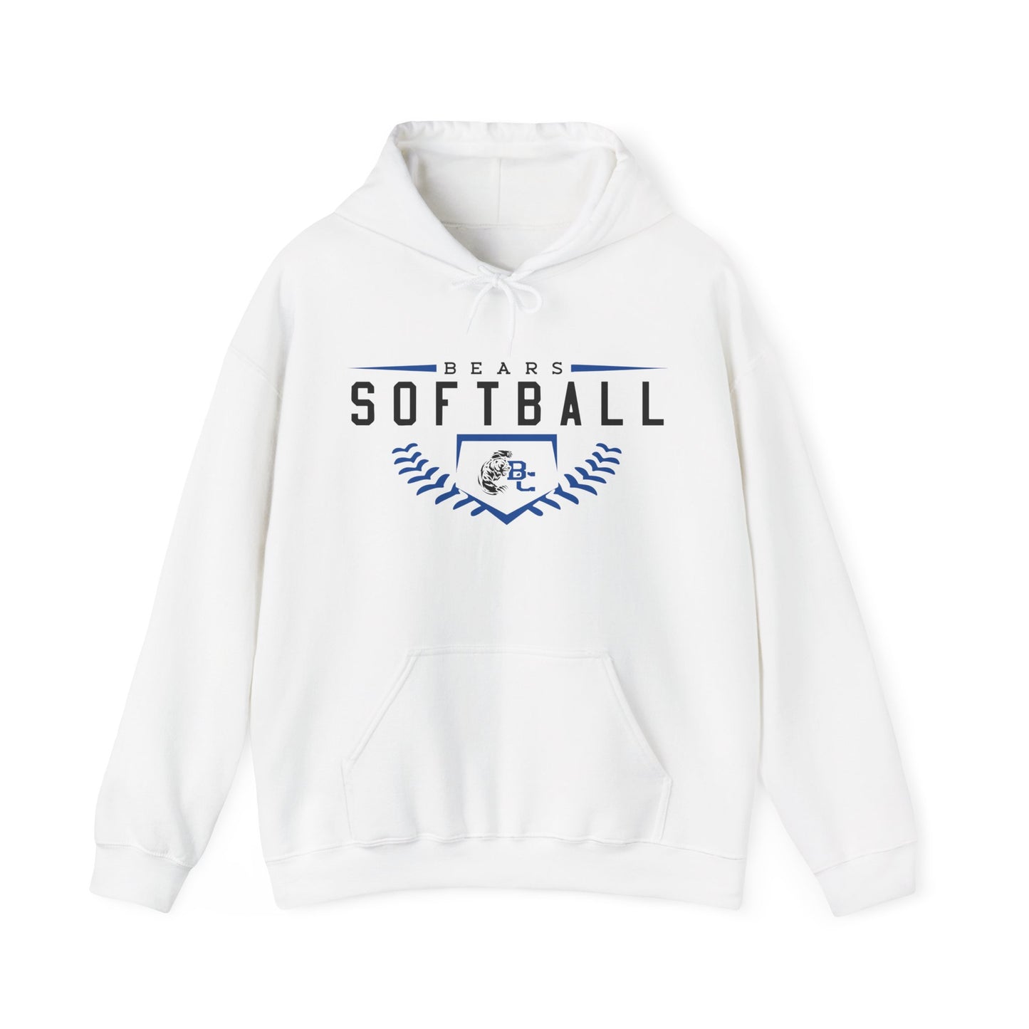 BEARS SOFTBALL.Unisex Heavy Blend™ Hooded Sweatshirt