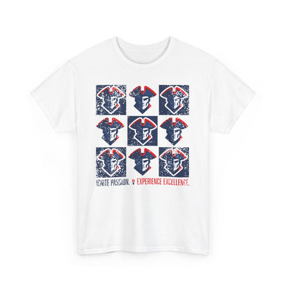 OCS.IgnitePassion.EOMS | Spirit Wear | School Pride Gildan 5000 Tee | Oldham Co Patriots School Apparel | Oldham County, Kentucky