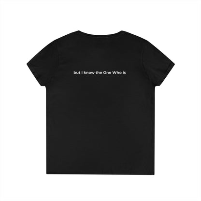 The One Who Saves Tee - הַמּוֹשִׁיעַ — HaMoshia | V-Neck
