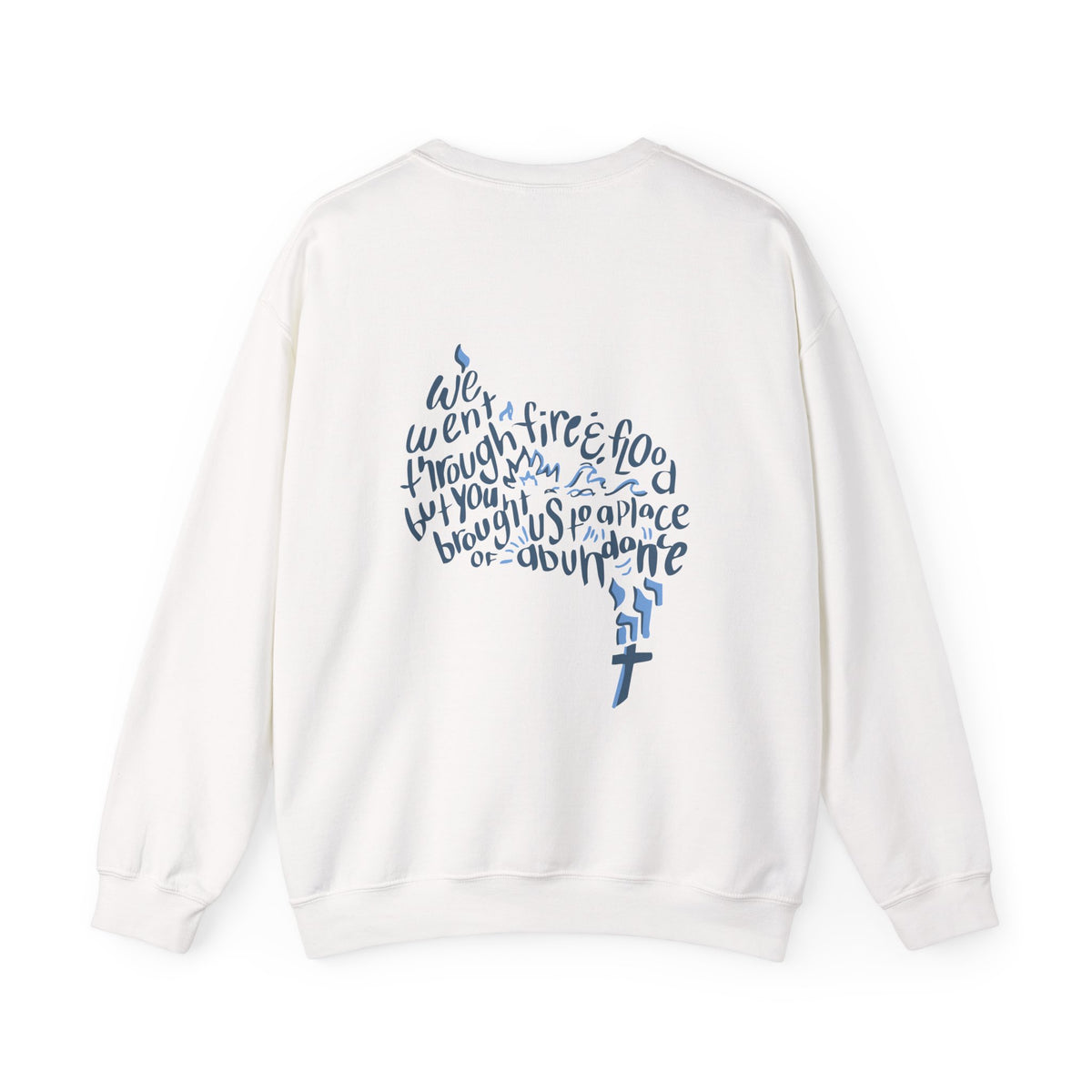 Fire+Flood Gildan 18000 Crewneck Sweatshirt