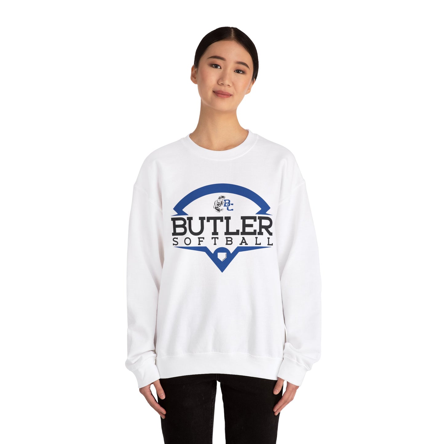 BUTLER SOFTBALL.Unisex Heavy Blend™ Crewneck Sweatshirt