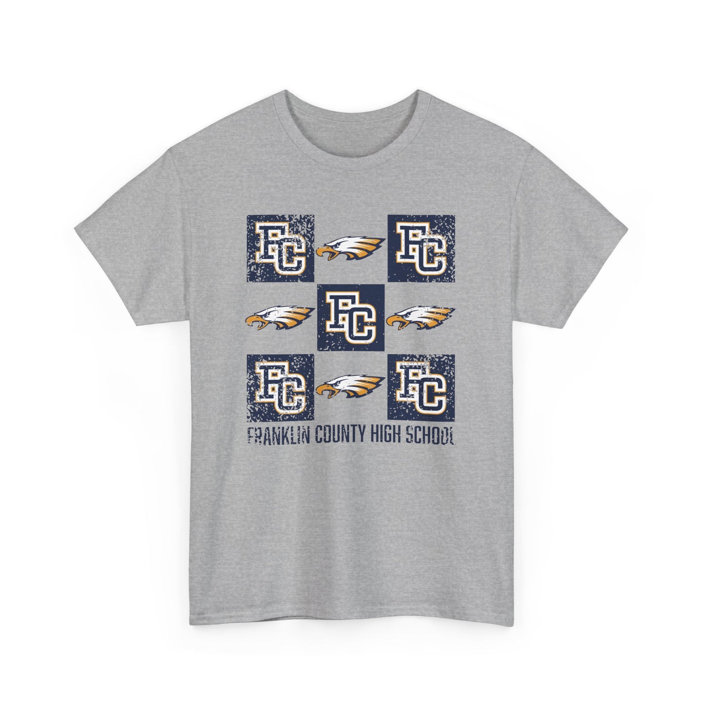 FCS.FCHS Spirit Grid | Spirit Wear Gildan 5000 Tee | Franklin Co Flyer School Apparel | Franklin County, Kentucky