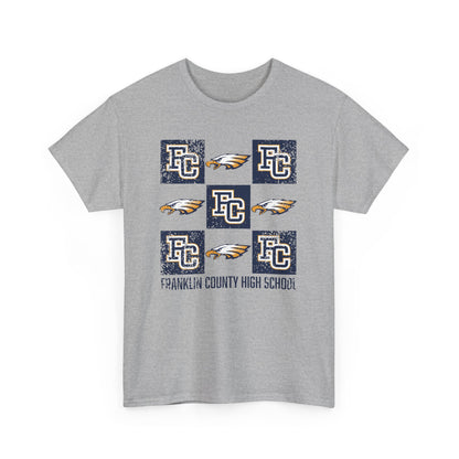FCS.FCHS Spirit Grid | Spirit Wear Gildan 5000 Tee | Franklin Co Flyer School Apparel | Franklin County, Kentucky