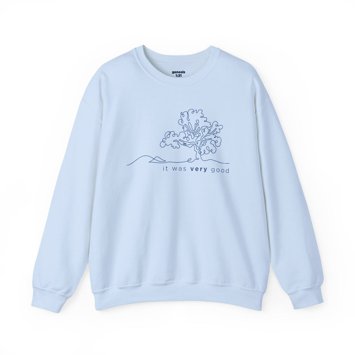 Garden.It Was Very Good - Gildan 18000 Crewneck Sweatshirt