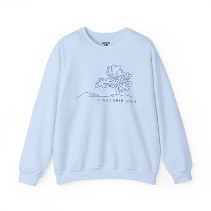 Garden.It Was Very Good - Gildan 18000 Crewneck Sweatshirt
