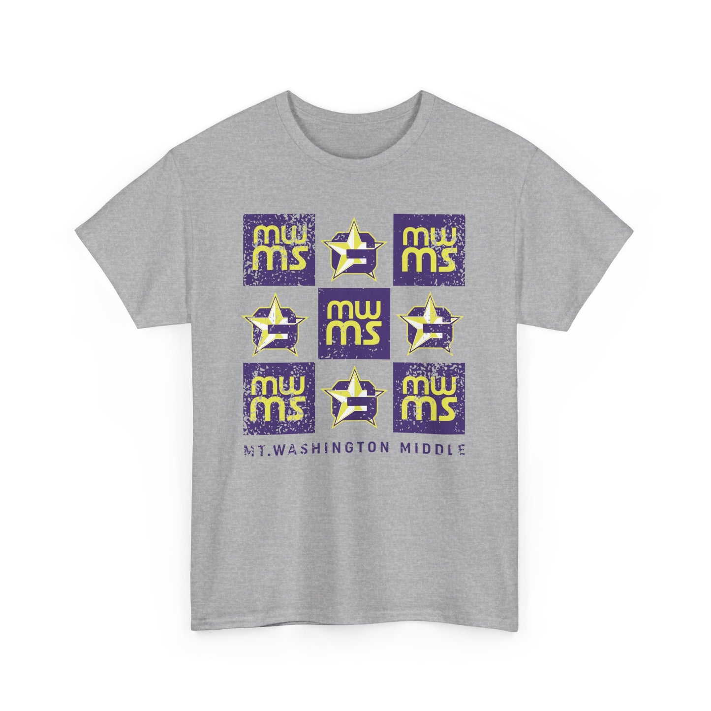 BCPS.MWMS Spirit Grid | Spirit Wear Gildan 5000 Tee | Bullitt Co Generals School Apparel | Bullitt County, Kentucky