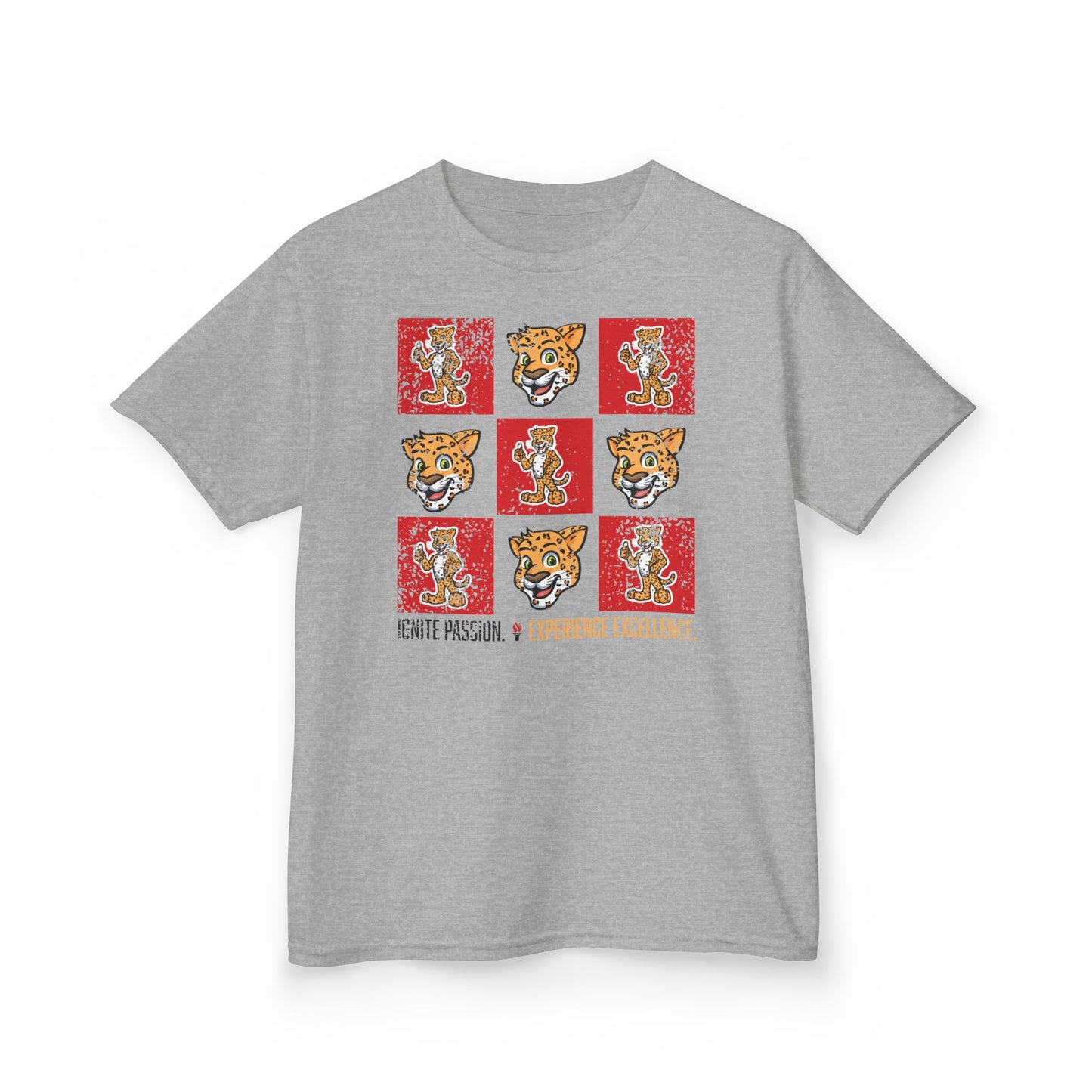 OCS.IgnitePassion.LaGrangeES | Spirit Wear | School Pride Gildan 5000B (Youth Tee) | Oldham Co Leopards School Apparel | Oldham County, Kentucky