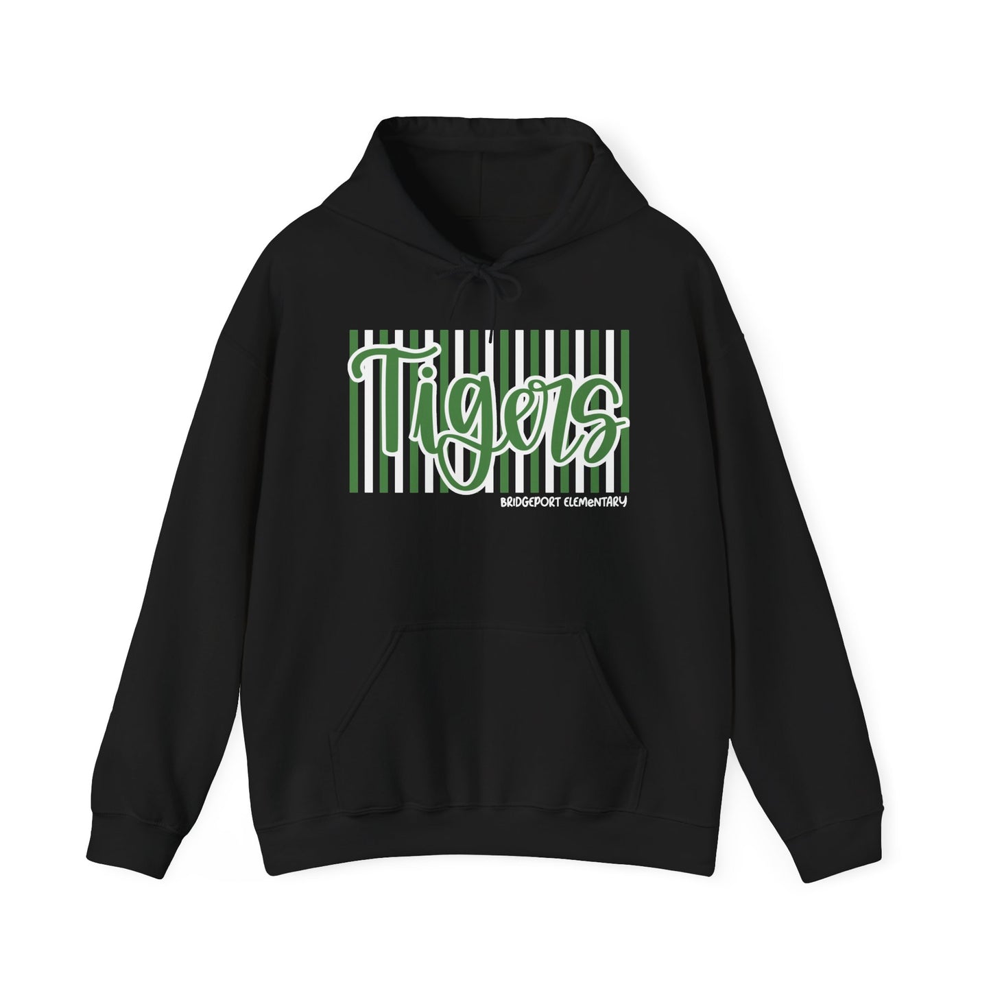 BPE ADULT Unisex Heavy Blend™ Hooded Stripe Sweatshirt