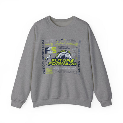 FCS Yes! Future Forward | Spirit Wear | School Pride Gildan 18000 Crewneck Sweatshirt | Frankfort, KY School Apparel