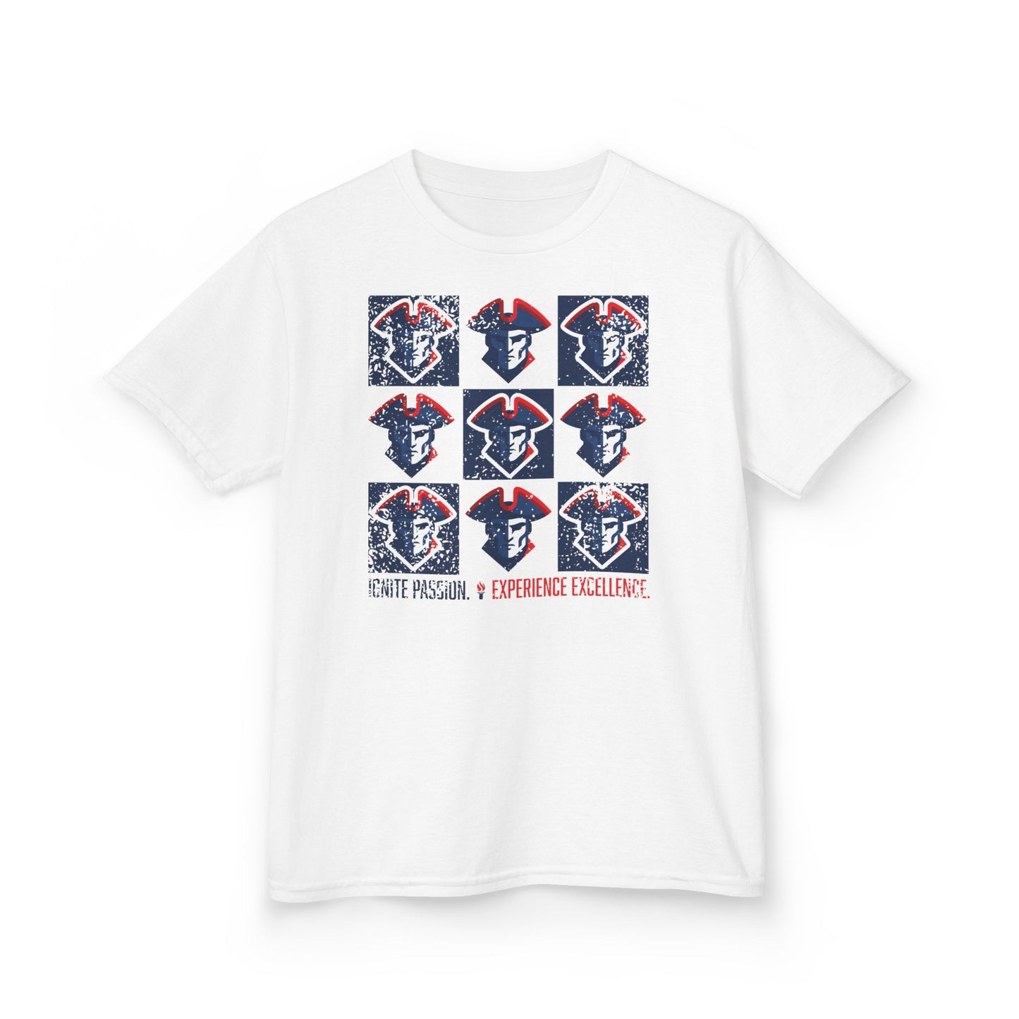 OCS.IgnitePassion.EOMS | Spirit Wear | School Pride Gildan 5000B (Youth Tee) | Oldham Co Patriots School Apparel | Oldham County, Kentucky