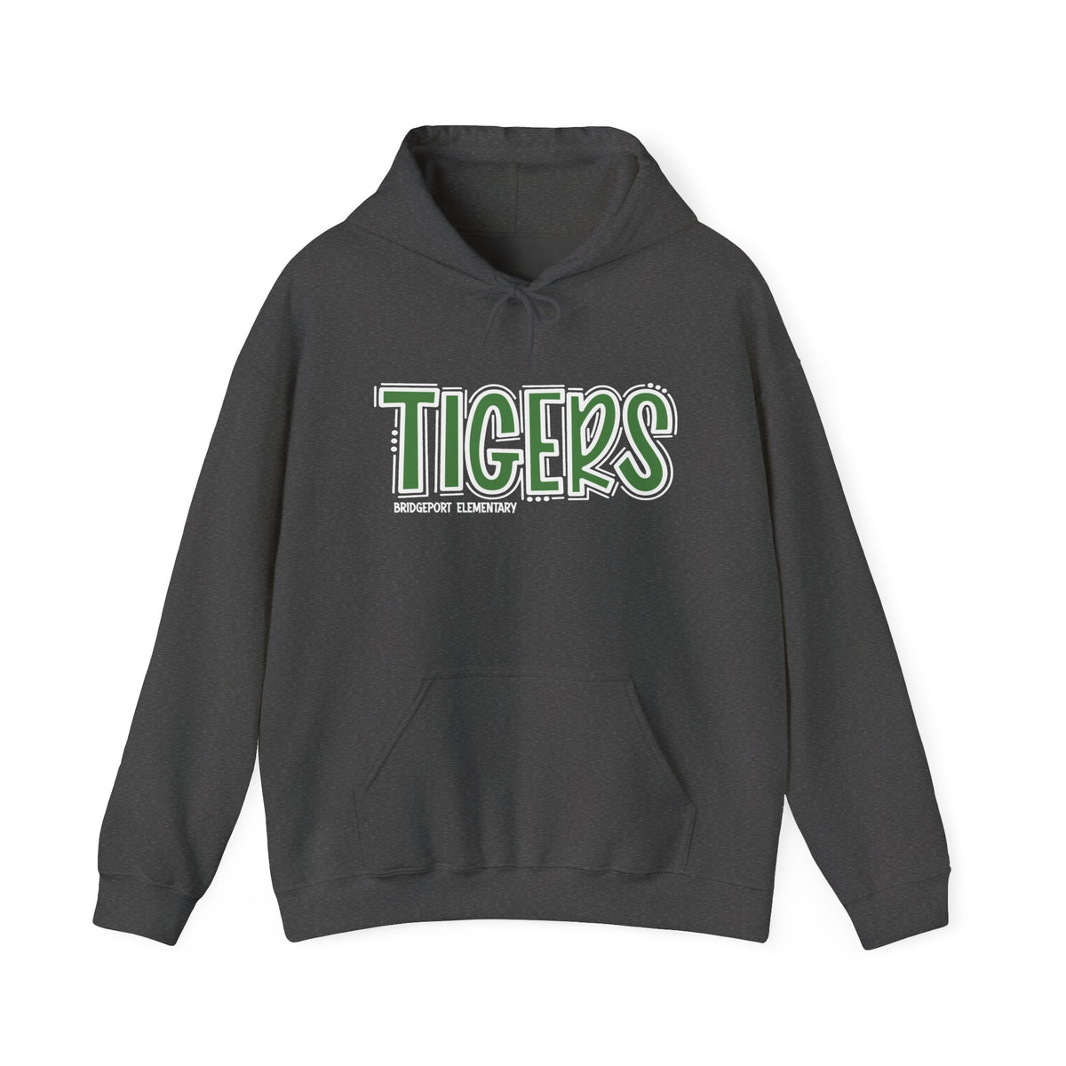 BPE ADULT Unisex Heavy Blend™ Hooded Tigers Sweatshirt