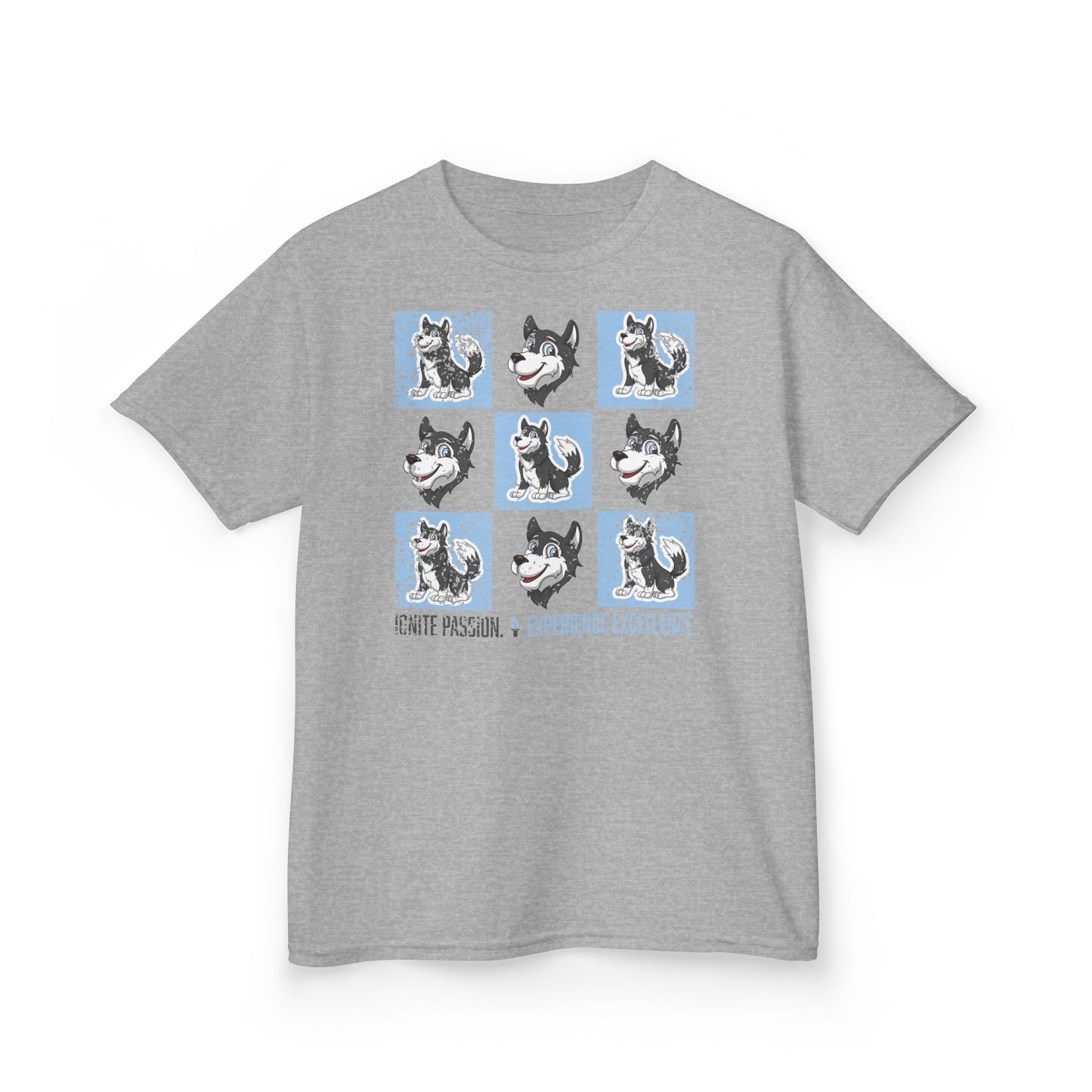 OCS.IgnitePassion.HES | Spirit Wear | School Pride Gildan 5000B (Youth Tee) | Oldham Co Huskies School Apparel | Oldham County, Kentucky