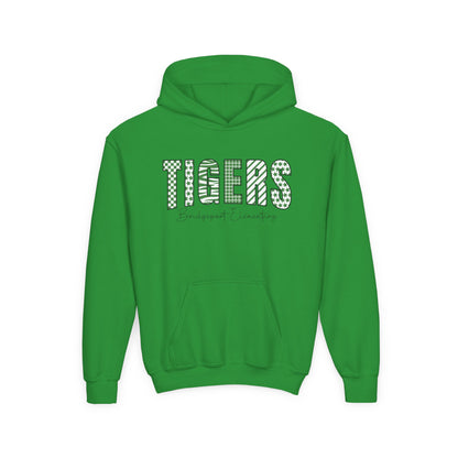BPE YOUTH Tiger Patterns Hooded Sweatshirt