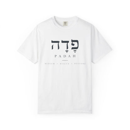 PADAH: פָּדָה Peace in the Affliction Tee