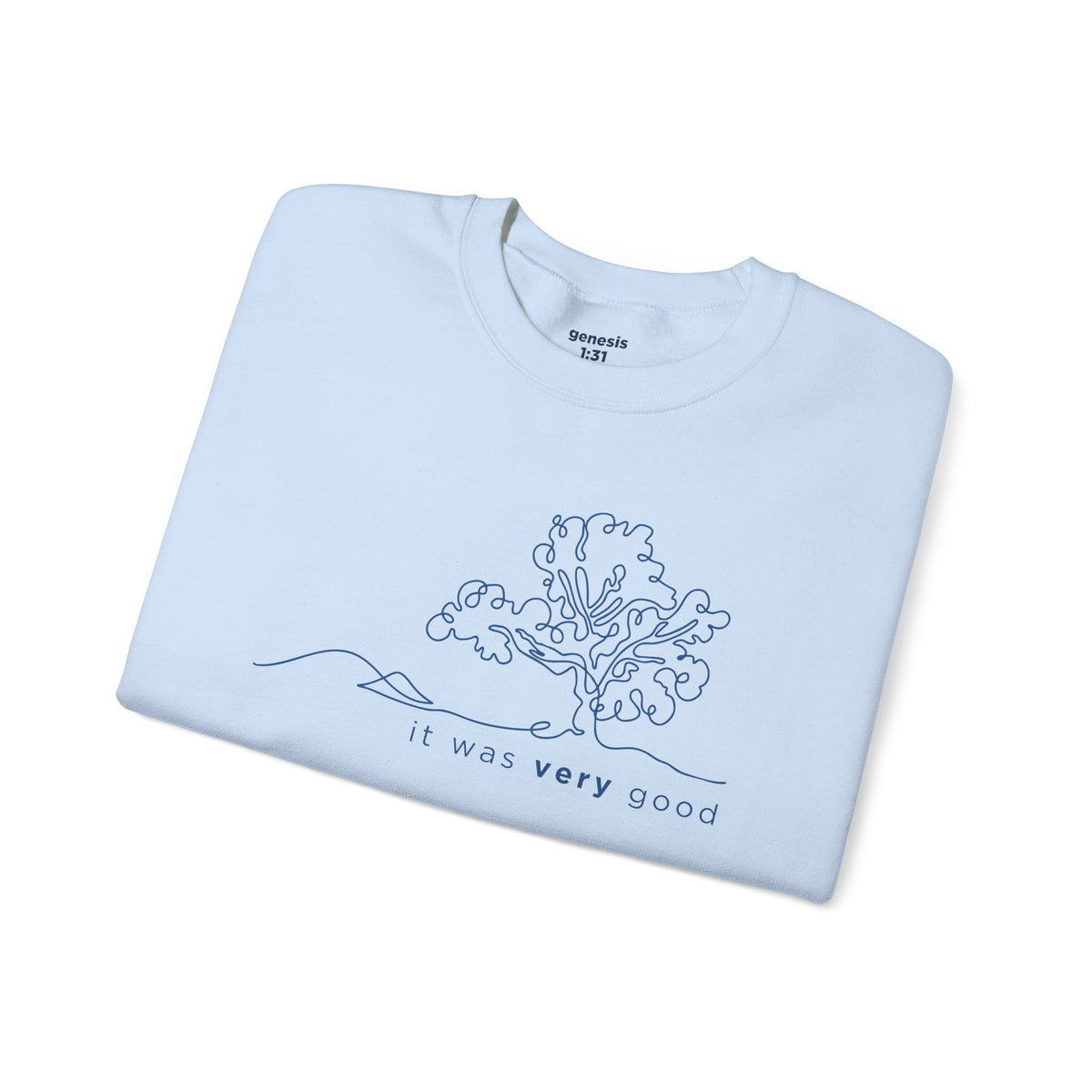 Garden.It Was Very Good - Gildan 18000 Crewneck Sweatshirt