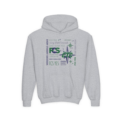FCS Yes! CTC Gildan 18500B Youth Hoodie
