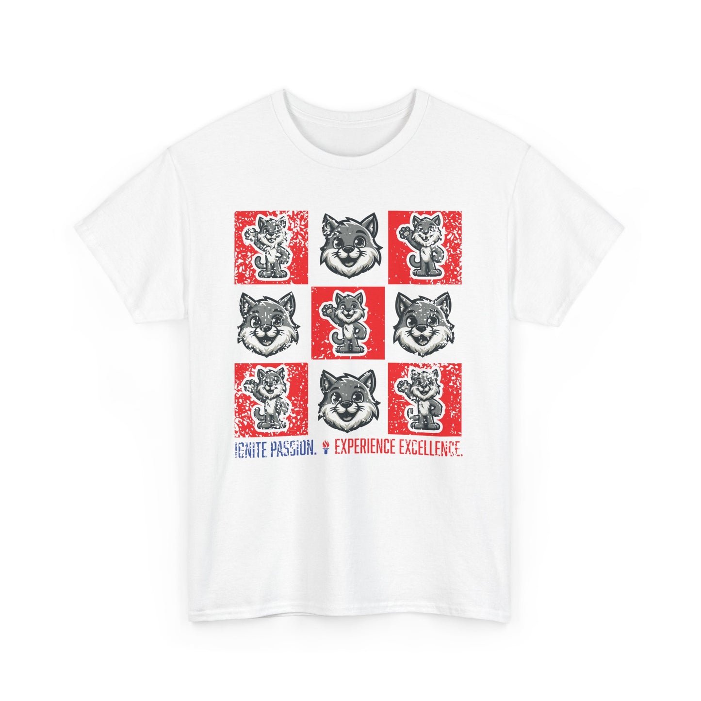 OCS.IgnitePassion.CES | Spirit Wear | School Pride Gildan 5000 Tee | Oldham Co Wildcats School Apparel | Oldham County, Kentucky