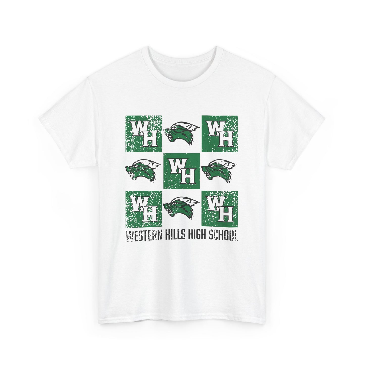 FCS.WHHS Spirit Grid | Spirit Wear Gildan 5000 Tee | Franklin Co Wolverine School Apparel | Franklin County, Kentucky