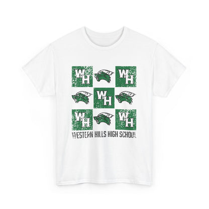FCS.WHHS Spirit Grid | Spirit Wear Gildan 5000 Tee | Franklin Co Wolverine School Apparel | Franklin County, Kentucky