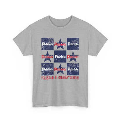 FCS.PME Spirit Grid | Spirit Wear Gildan 5000 Tee | Franklin Co Patriots School Apparel | Franklin County, Kentucky