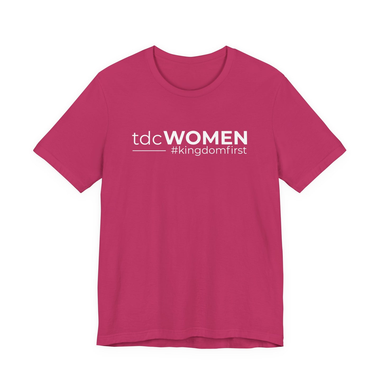 tdc WOMEN - Bella+Canvas · 3001 t-shirt
