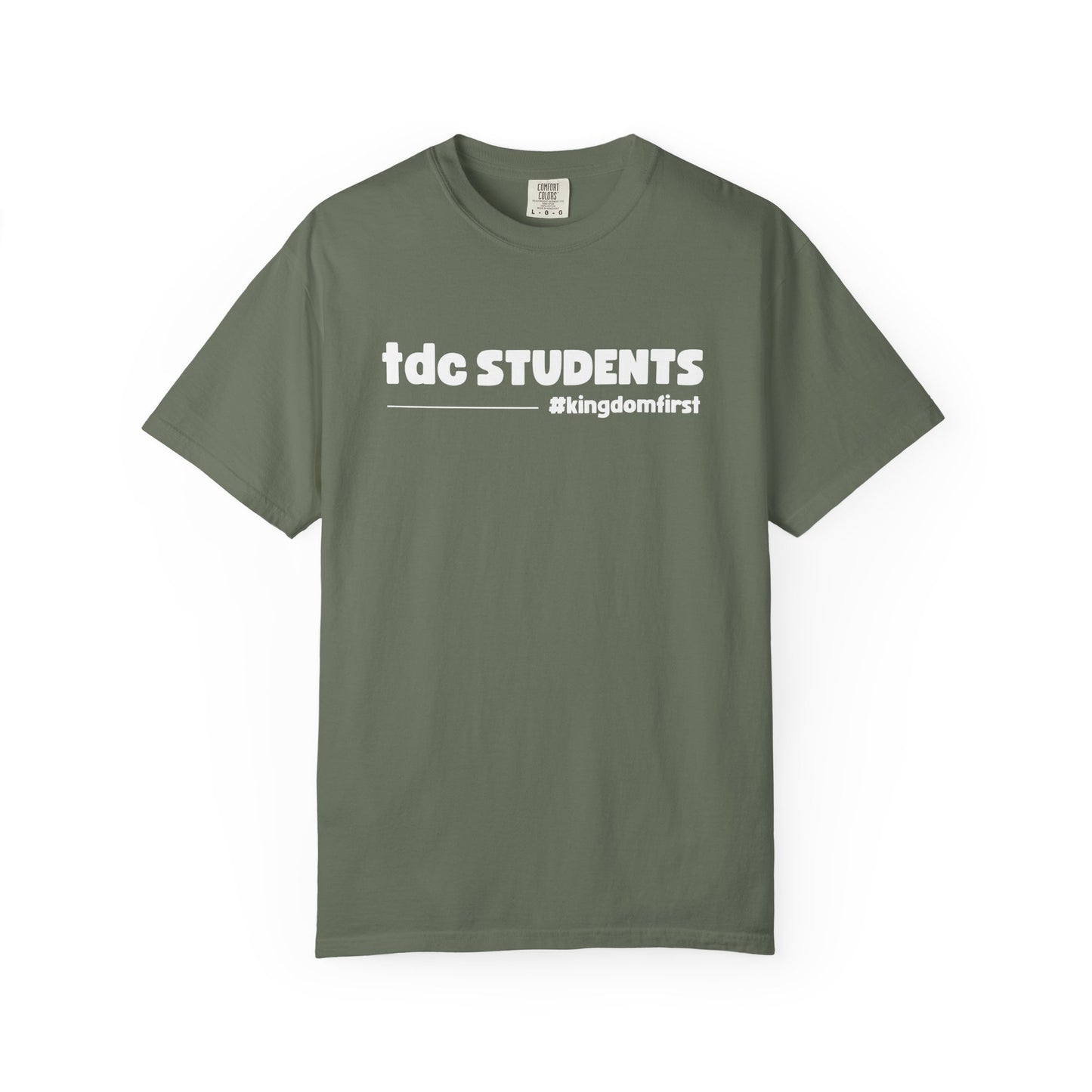tdc STUDENTS - Comfort Colors t-shirt