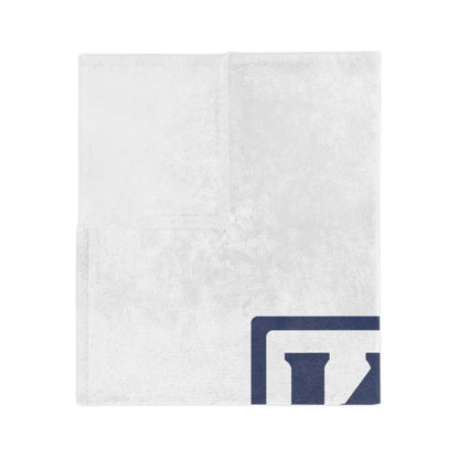 KK Logo Velveteen Microfiber Blanket