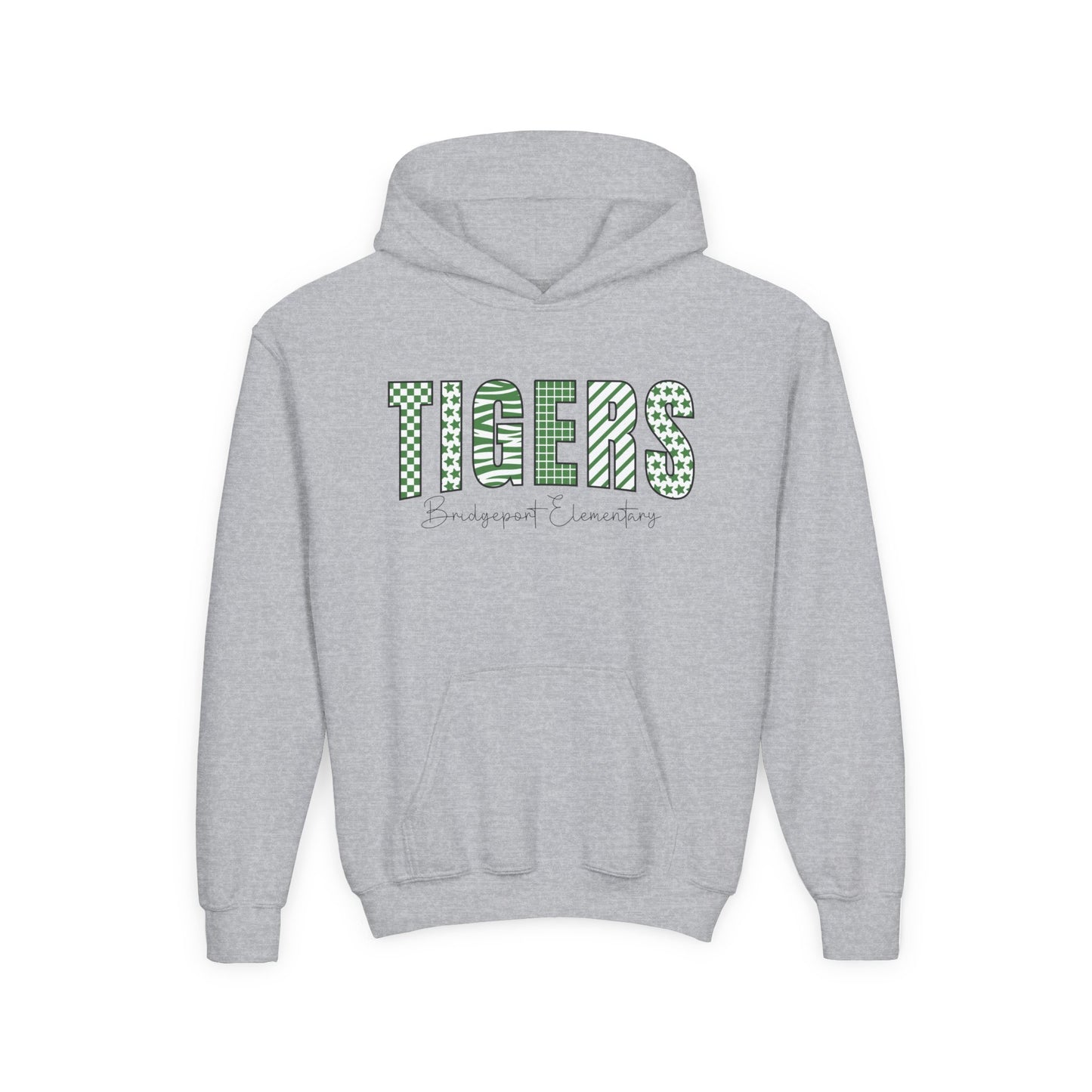 BPE YOUTH Tiger Patterns Hooded Sweatshirt