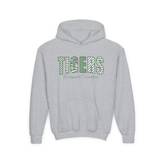 BPE YOUTH Tiger Patterns Hooded Sweatshirt