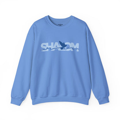Dove Shalom Gildan 18000 Crewneck Sweatshirt