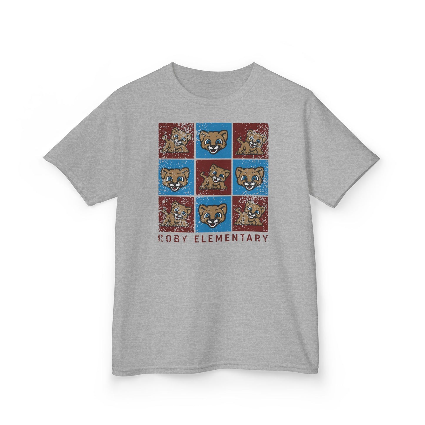 BCPS.RES Spirit Grid | Spirit Wear Gildan 5000B (Youth Tee) | Bullitt Co Cougars School Apparel | Bullitt County, Kentucky