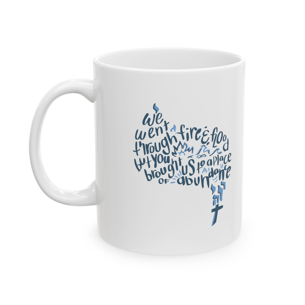 Fire+Flood. Ceramic Mug, (11oz, 15oz)