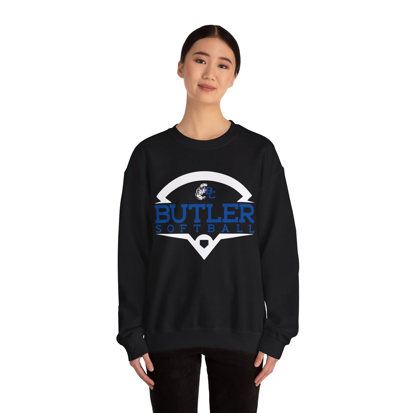 BUTLER SOFTBALL.Unisex Heavy Blend™ Crewneck Sweatshirt