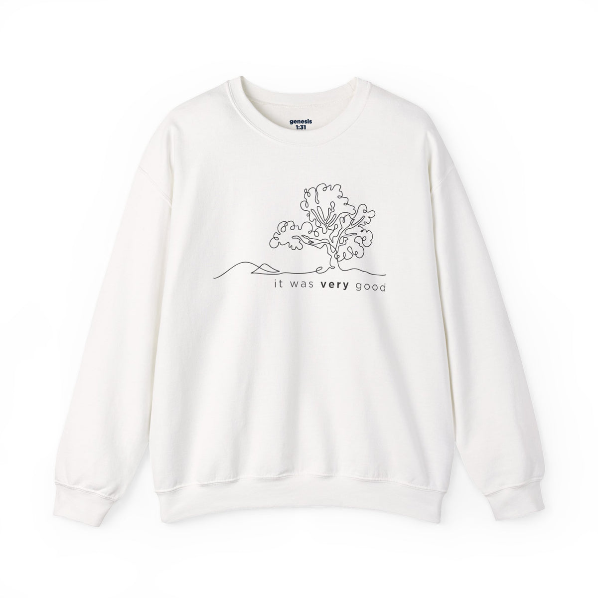 Garden.It Was Very Good - Gildan 18000 Crewneck Sweatshirt