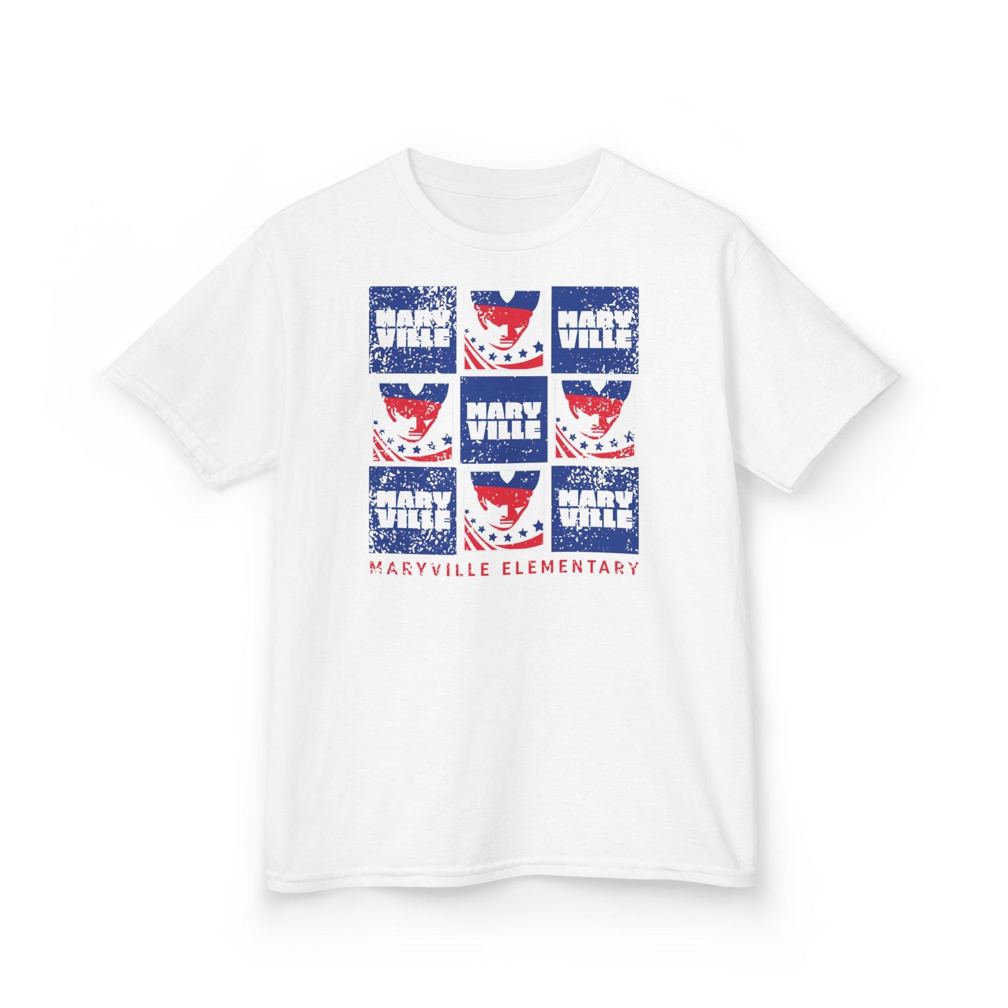 BCPS.MES Spirit Grid | Spirit Wear Gildan 5000B (Youth Tee) | Bullitt Co Patriots School Apparel | Bullitt County, Kentucky