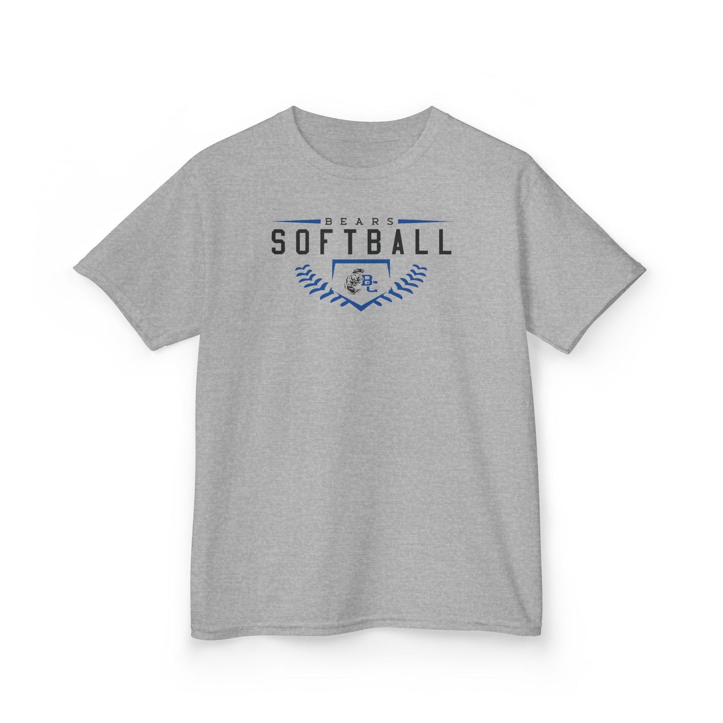 BEARS SOFTBALL.Kids Heavy Cotton™ Tee