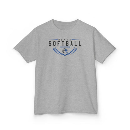 BEARS SOFTBALL.Kids Heavy Cotton™ Tee