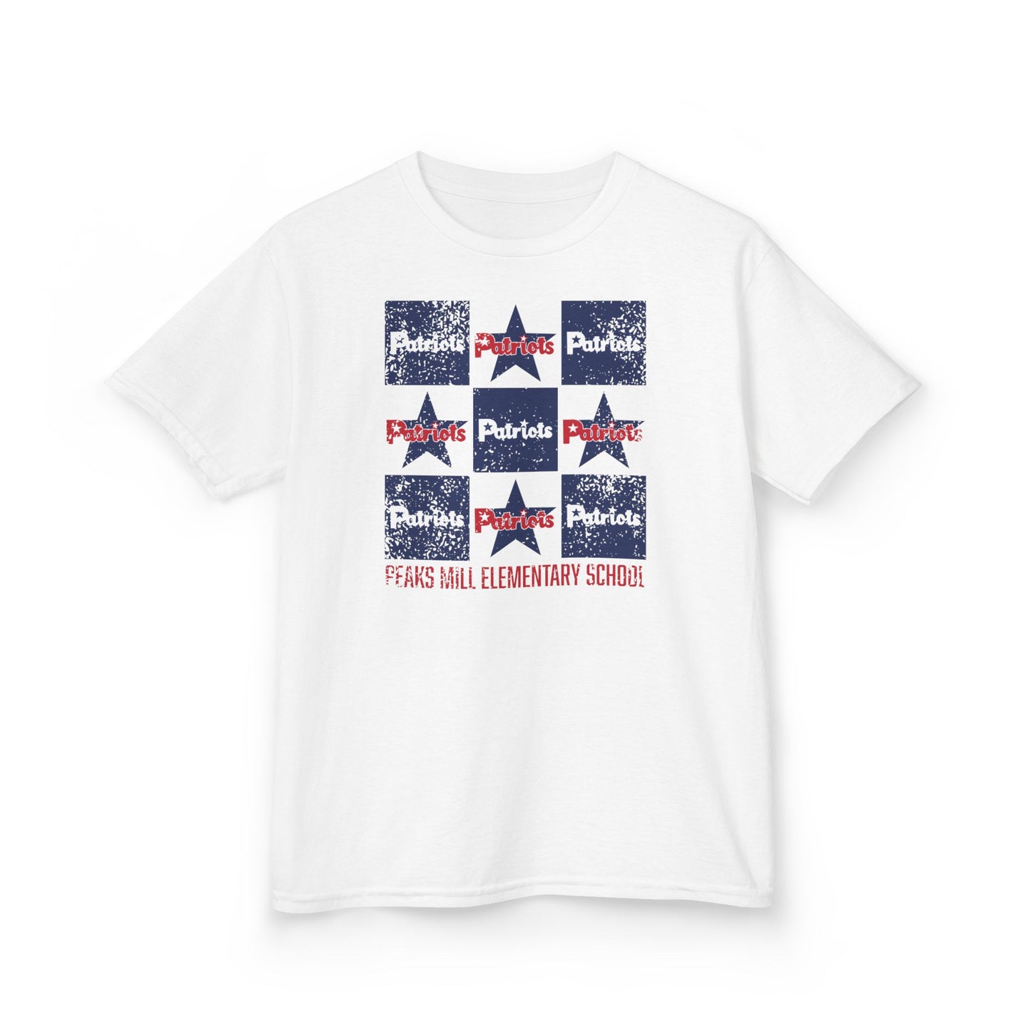 FCS.PME Spirit Grid | Spirit Wear Gildan 5000B (Youth Tee) | Franklin Co Patriots School Apparel | Franklin County, Kentucky