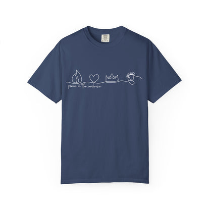 Peace in the Unknown: Isaac.Comfort Colors 1717 Tee