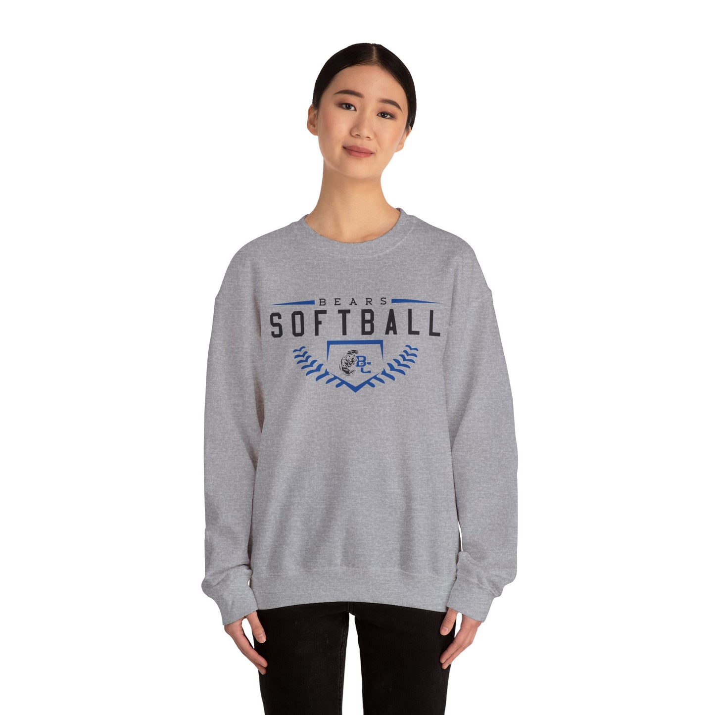 BEARS SOFTBALL.Unisex Heavy Blend™ Crewneck Sweatshirt