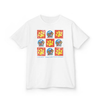 BCPS.LJES Spirit Grid | Spirit Wear Gildan 5000B (Youth Tee) | Bullitt Co Bulldogs School Apparel | Bullitt County, Kentucky