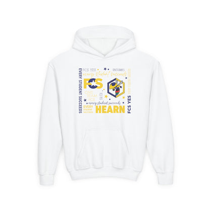 FCS Yes! HES Gildan 18500B Youth Hoodie