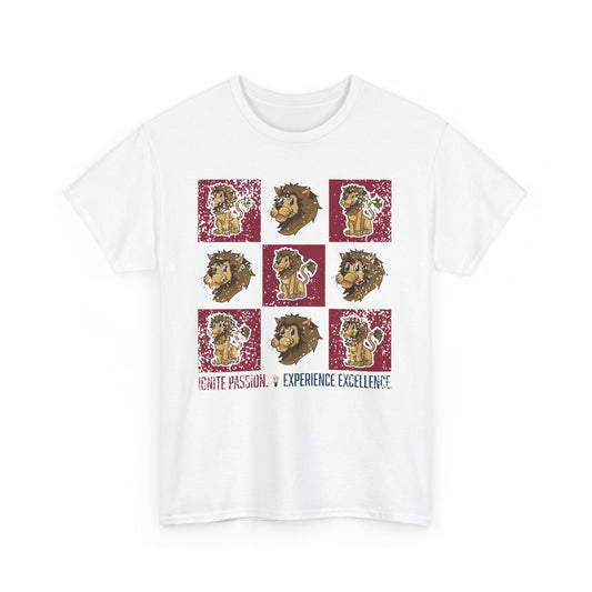 OCS.IgnitePassion.LocustGroveES | Spirit Wear | School Pride Gildan 5000 Tee | Oldham Co Lions School Apparel | Oldham County, Kentucky