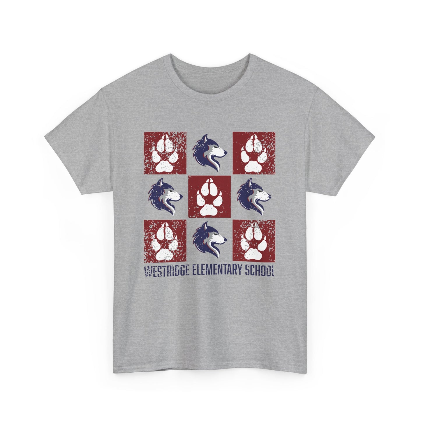 FCS.WRE Spirit Grid | Spirit Wear Gildan 5000 Tee | Franklin Co Wolves School Apparel | Franklin County, Kentucky