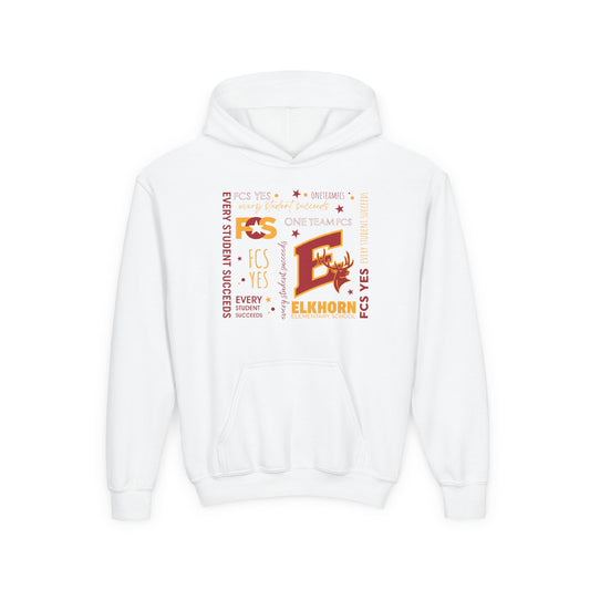 FCS Yes! EES Gildan 18500B Youth Hoodie