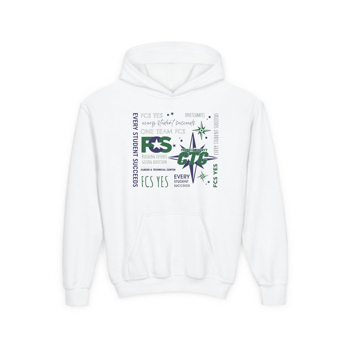 FCS Yes! CTC Gildan 18500B Youth Hoodie