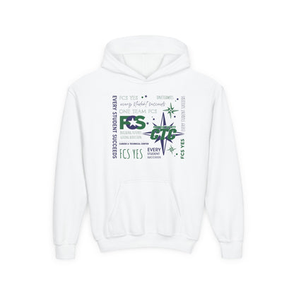 FCS Yes! CTC Gildan 18500B Youth Hoodie
